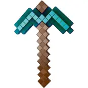 Minecraft Plastic Replica Diamond Pickaxe 40 cm