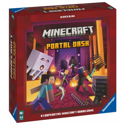 Minecraft Portal Dash Sällskapsspel SV/DA/NO/FI - Minecraft -  Leksaksaffären