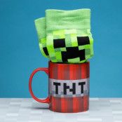 Minecraft Presentset med Mugg och Strumpor