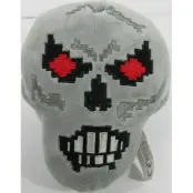 Minecraft Red Eyed Skull Plush