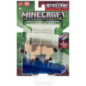 Minecraft Redstone Figur Chestnut Wolf - Minecraft -  Leksaksaffären