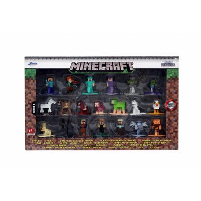 Minecraft Samlarfigurer 20-Pack Metall w6