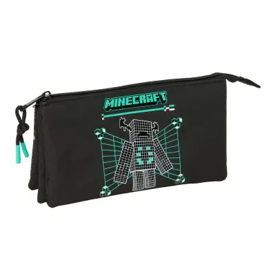 Minecraft Screen triple pencil case
