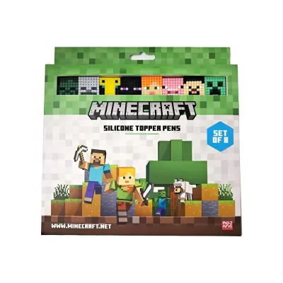 Minecraft Set 8 Topper Fine Point pens