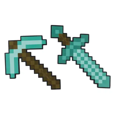Minecraft Sword and Pickaxe Set Skum - Minecraft -  Leksaksaffären