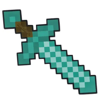 Minecraft Sword Diamond Skumsvärd - Minecraft -  Leksaksaffären