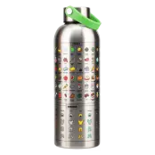 Minecraft - Symbols - Metal Water Bottle with Carry Loop - 500ml