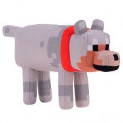 Minecraft Tamed Wolf plush toy 29cm