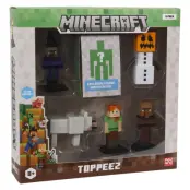 Minecraft Toppeez Figurer 6-pack Deluxe box Snow Golem