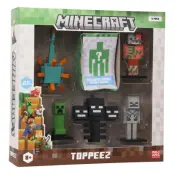 Minecraft Toppeez Figurer 6-pack Deluxe box Zombie Pig