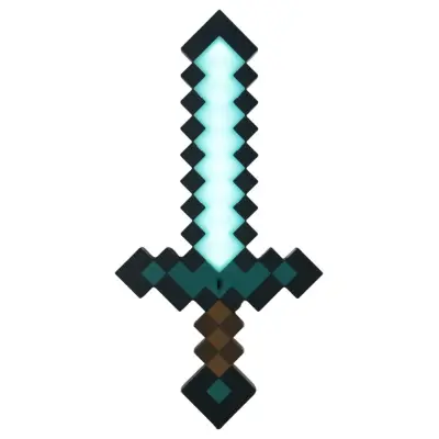 Minecraft Torch Light Sword 40 cm