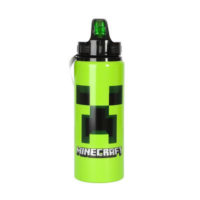 Minecraft Vattenflaska Aluminium 730ml - Minecraft -  Leksaksaffären