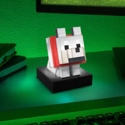 Minecraft - Wolf - Icon Lamp 4,3inch