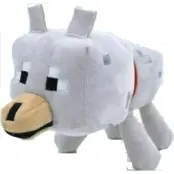 Minecraft Wolf plush