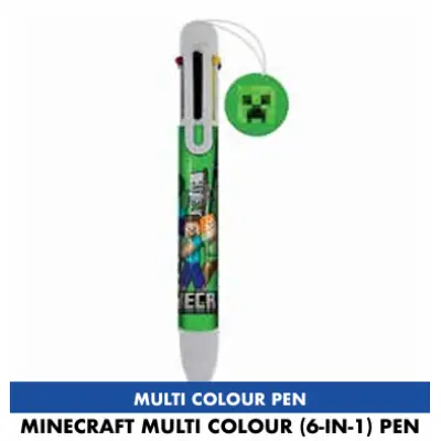 Pen Minecraft Multicoloured