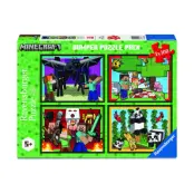 Puzzle: Minecraft (4x100 pcs)