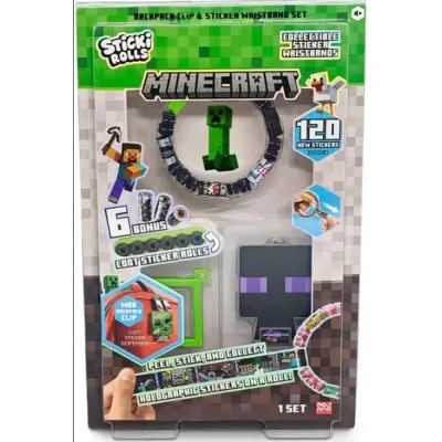 Sticki Rolls Minecraft Backpack Clip