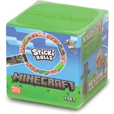 Sticki Rolls Minecraft Mystery Capsules