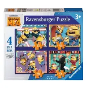 Despicable Me 4 - 4 Puzzle 12/16/20/24P - Minions