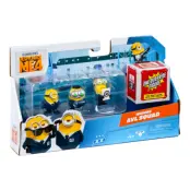 Dumma mej 4 Mini Minions 4-pack AVL Squad - Despicable Me -  Leksaksaffären