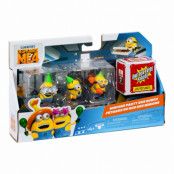 Dumma mej 4 Mini Minions 4-pack Party Bus