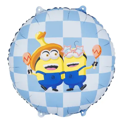 Folieballong Rund Minions