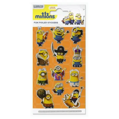 Klistermärke Minioner 1 ark