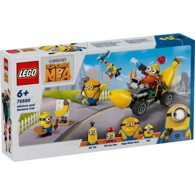 LEGO® Minions Minioner och bananbil 75580 - LEGO -  Leksaksaffären