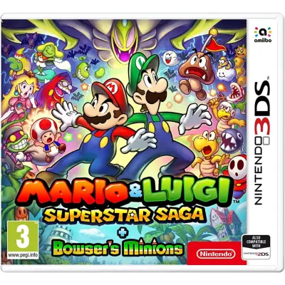 Mario & Luigi Super Star Saga + Bowsers Minions