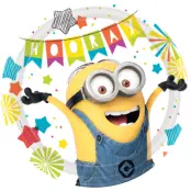 Minioner Papperstallrik 8-pack