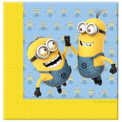 Minioner Servetter 20-pack