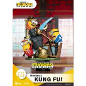 Minions 2 D-Stage PVC Diorama Kung Fu! 15 cm