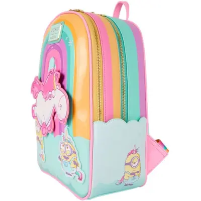 Minions - Anime Miniryggsäckar - Loungefly - Fluffy Unicorn - för Dam - flerfärgad
