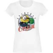 Minions - Anime T-shirt - 3 - Every Day Casual - S XXL - för Dam - vit