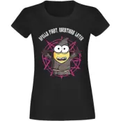 Minions - Anime T-shirt - 3 - Spells First - S XXL - för Dam - svart