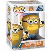 Minions - Despicable Me 4 - Mega Minion Dave vinylfigur 1553 - Funko Pop! - Funko Shop Europe