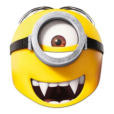 Minions Gone Batty Pappmask - One size