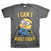 Minions - I Can't Adult Today T-Shirt