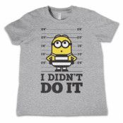 Minions - I Didn't Do It Kids T-Shirt, T-Shirt