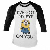 Minions - I Got My Eye On You Baseball Long Sleeve Tee