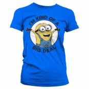 Minions - I'm Kind Of A Big Deal Girly Tee, T-Shirt