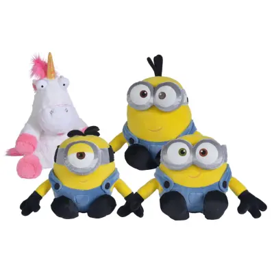 Minions Mjukdjur 25cm : Model - Fluffy Unicorn