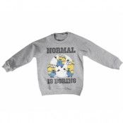 Minions - Normal Life Is Boring Kids Sweatshirt, Sweatshirt