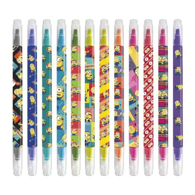 Minions set of 12 erasable makers