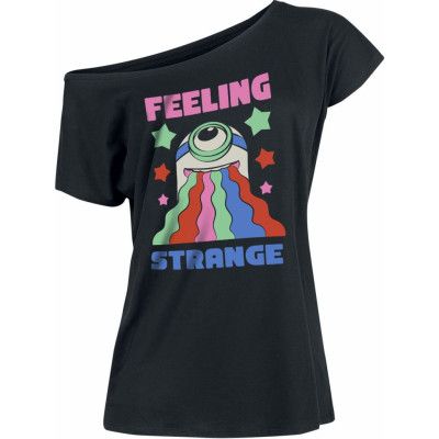 Minions T-shirt - Feeling Strange - S XXL - för Dam - svart