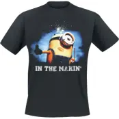 Minions T-shirt - In The Making - S L - för Herr - svart