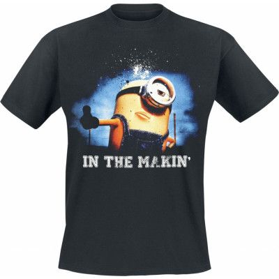 Minions T-shirt - In The Making - S XXL - för Herr - svart