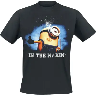 Minions T-shirt - In The Making - S XXL - för Herr - svart