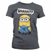 Minions - Whaaa?!? Girly Tee, T-Shirt
