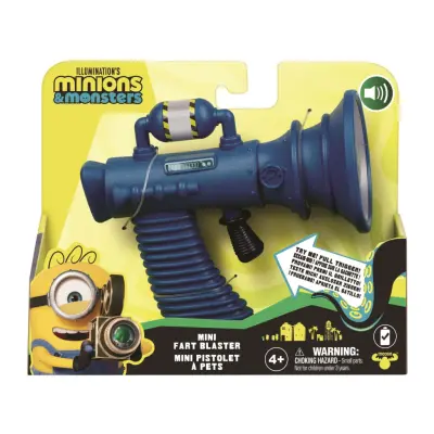 Minions&Monsters Mini Fart Blaster - Minions -  Leksaksaffären